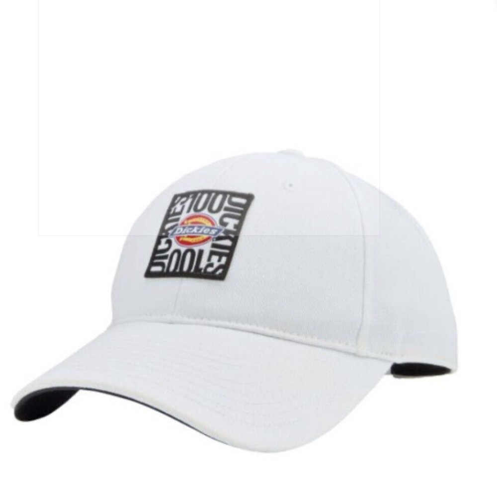 Dickies Men's Dickies 100 Year White Snapback Hat